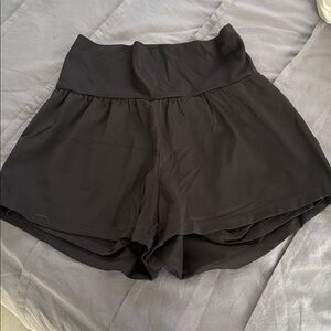HALARA Sleek Black Nylon Shorts